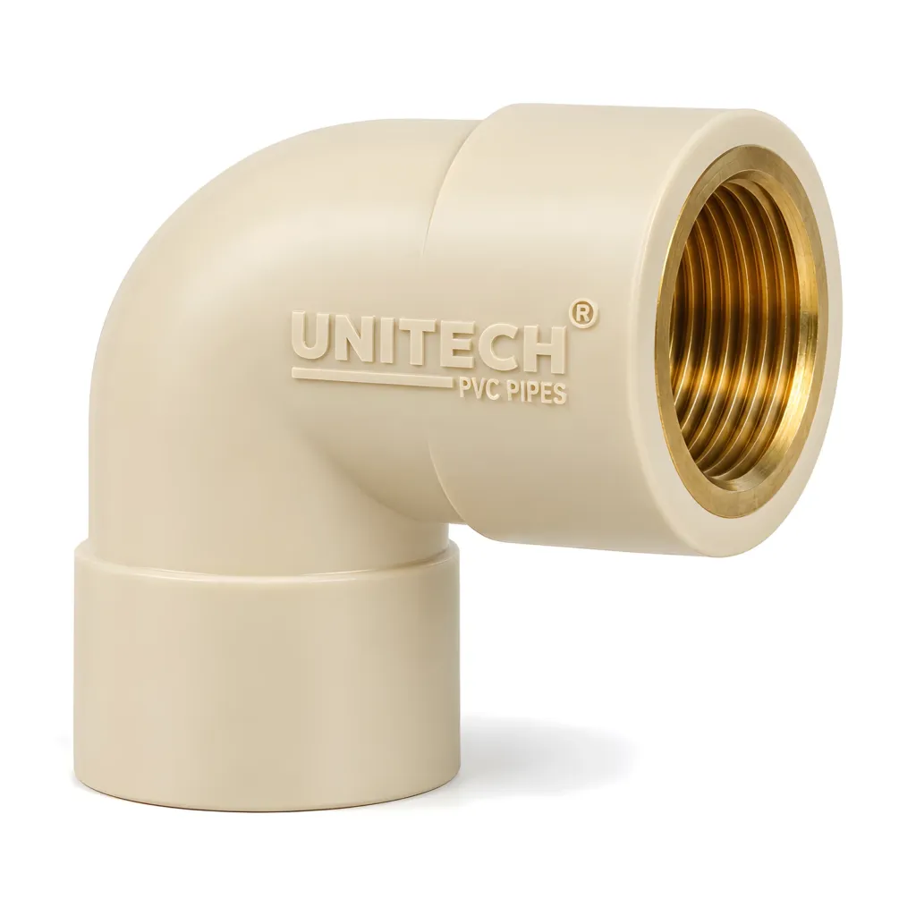 CPVC Heavy Brass Elbow
