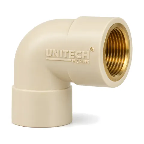 CPVC Heavy Brass Elbow