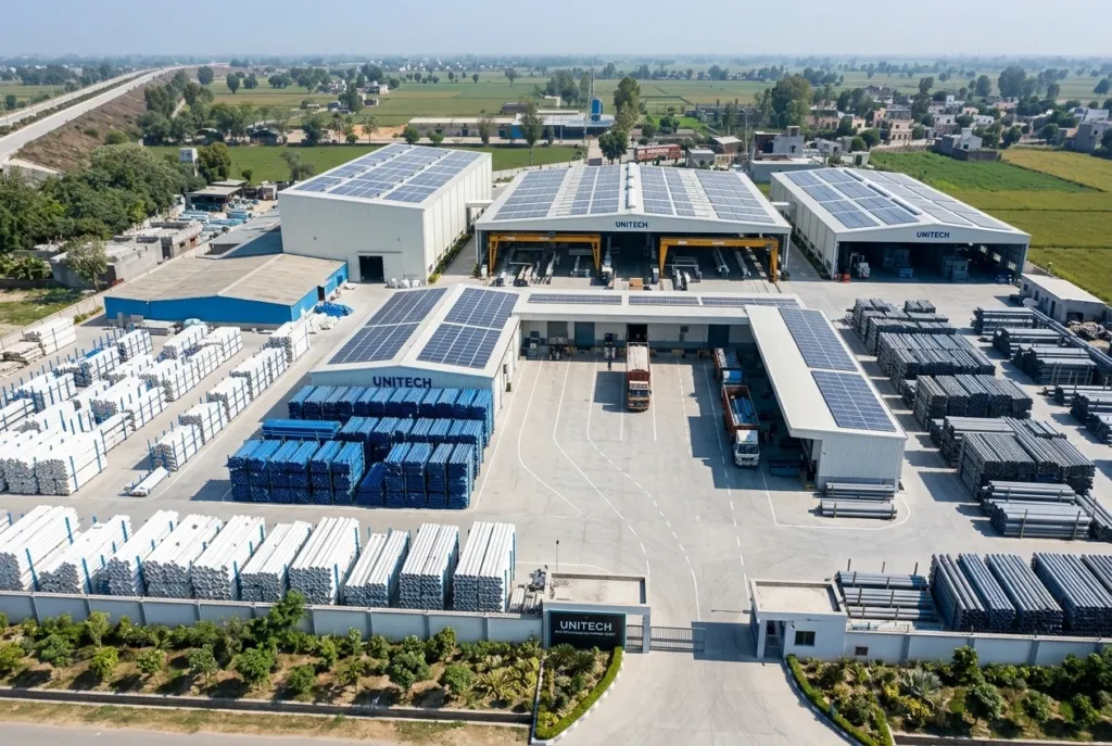 UNITECH PVC Pipes factory in Barnala, Punjab