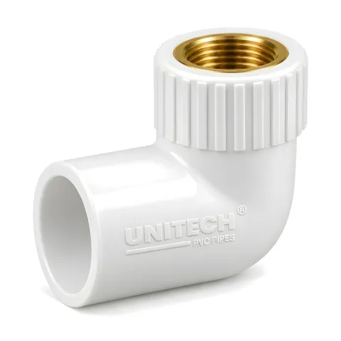 UPVC Gold Series Brass Elbow