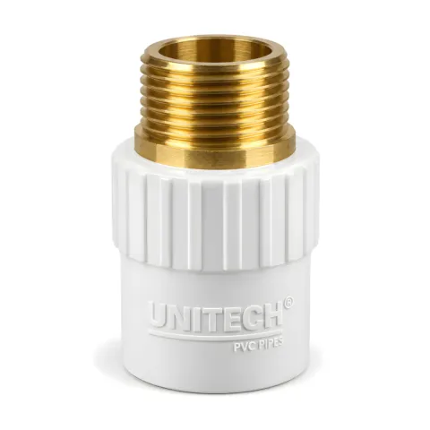 UPVC Gold Series Brass M.T.A.